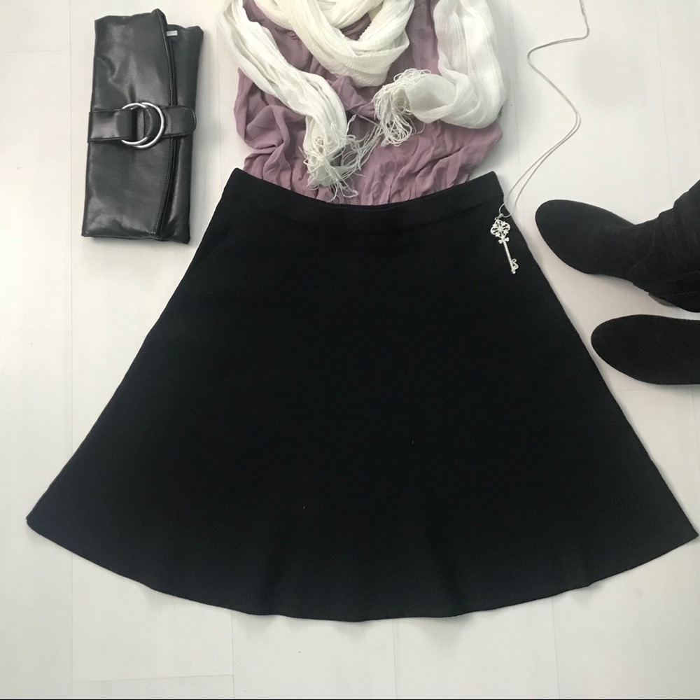 DKNY | Knit A-Line Skirt